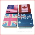 2014 USA/UK empty Christmas fancy gift box